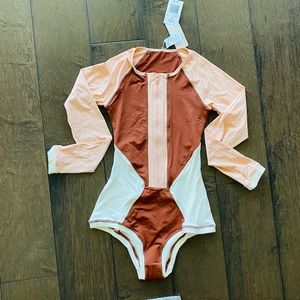 BNWT lspace rash gaurd/one piece